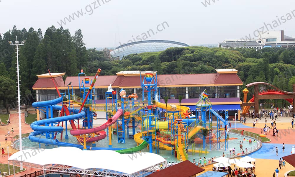 jinnianhui今年会助力洪湖悦兮半岛水上乐园震撼登场