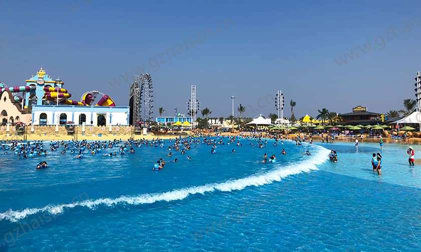 浙江宁波阿拉的海水上乐园