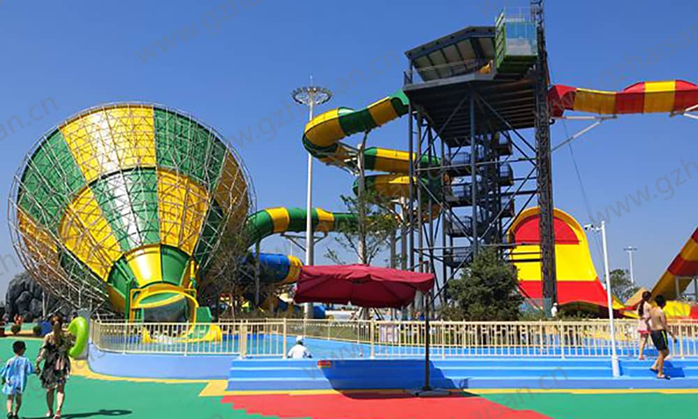 黑龙江哈尔滨美丽岛大喇叭、冲天回旋