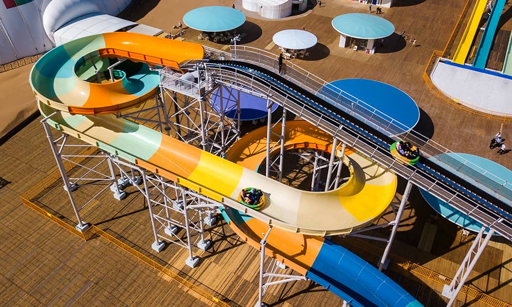 响沙湾水上乐园水上飞碟 响沙湾水上乐园水上飞碟