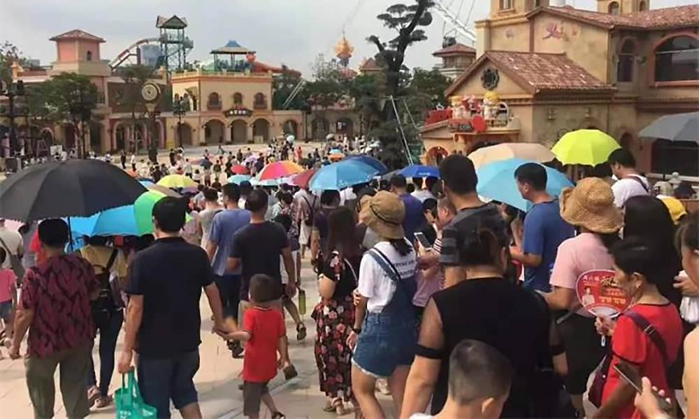 jinnianhui今年会游乐参与打造的欢乐海岸PLUS三天迎客超16万人！