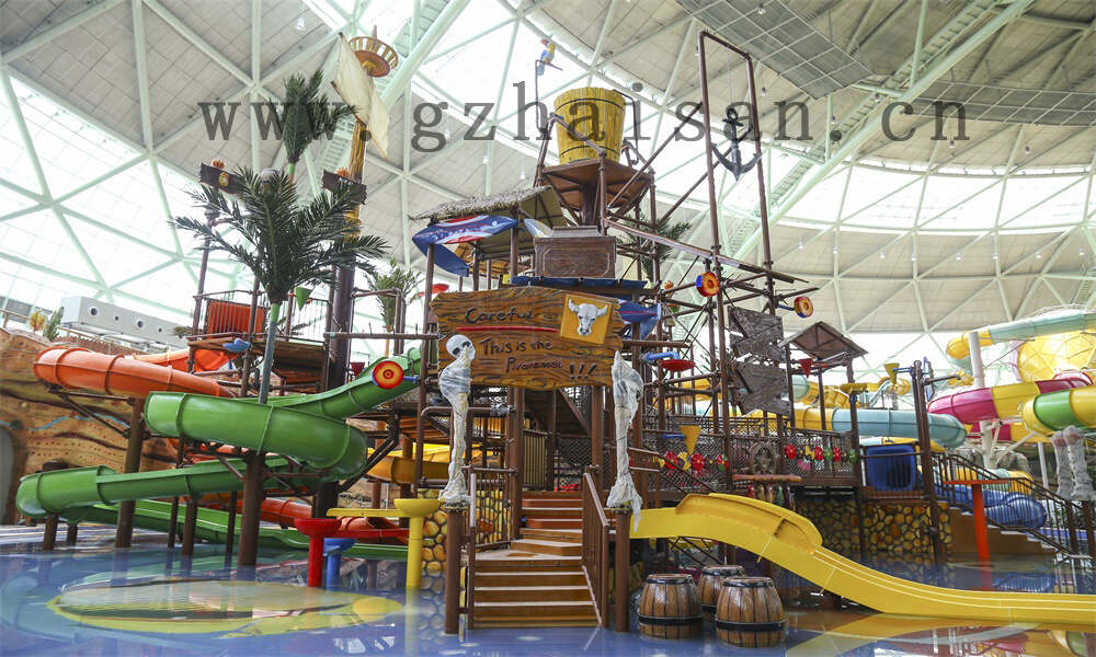 水上乐园施工大揭秘：打造刺激水上世界